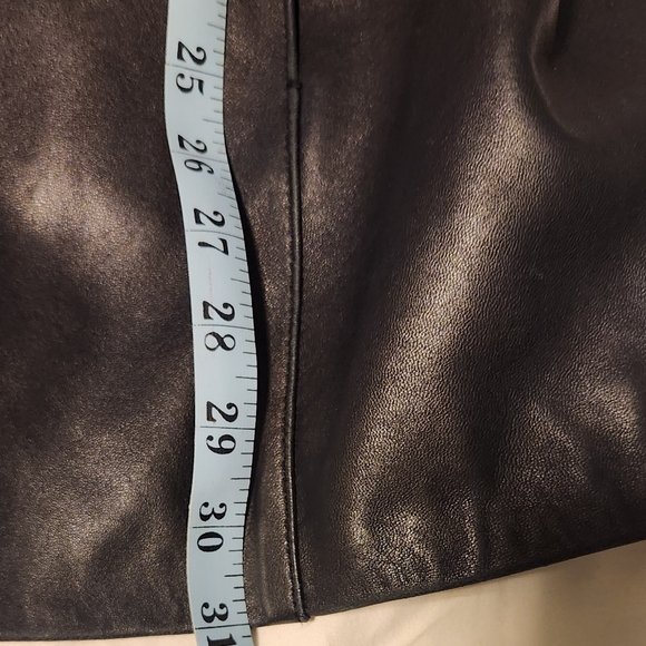 Womens Large Worthington 100% Lambskin Leather Jacket - Picture 7 of 9